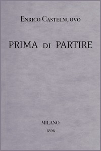 Book cover of "Prima di partire : nuovi racconti"