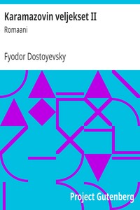 Book cover of "Karamazovin veljekset II : $b Romaani"