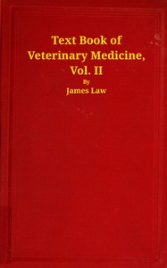 Book cover of "Text book of veterinary medicine, Volume 2 (of 5)"