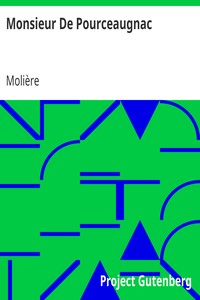 Book cover of "Monsieur De Pourceaugnac"
