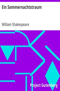 Book cover of "Ein Sommernachtstraum"