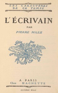 Book cover of "L'Écrivain"