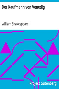 Book cover of "Der Kaufmann von Venedig"