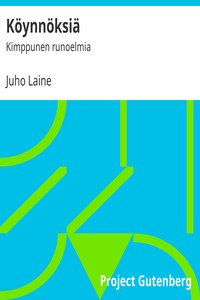 Book cover of "Köynnöksiä : $b Kimppunen runoelmia"