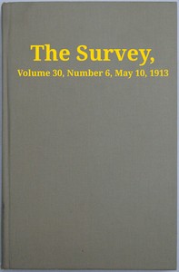 Book cover of "The Survey, Volume 30, Number 6, May 10, 1913"