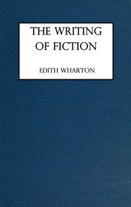 Book cover of "The writing of fiction"