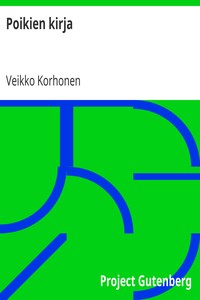 Book cover of "Poikien kirja"