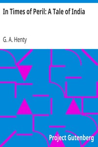 Book cover of "In Times of Peril: A Tale of India"