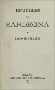 Book cover of "Profili e paesaggi della Sardegna"