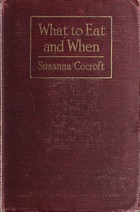Book cover of "What to eat and when"