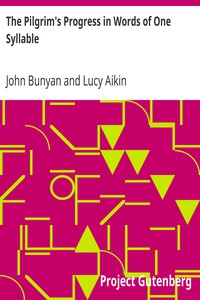 Book cover of "The Pilgrim's Progress in Words of One Syllable"