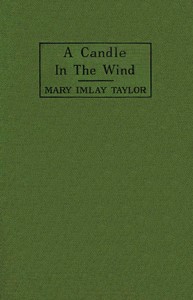 Book cover of "A candle in the wind"