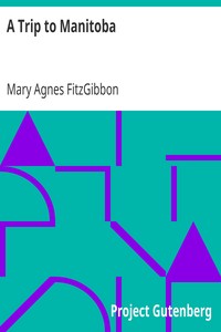 Book cover of "A Trip to Manitoba"