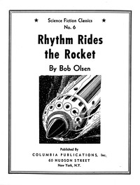 Book cover of "Rhythm rides the rocket"