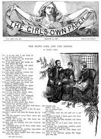 Book cover of "The Girl's Own Paper, vol. VIII., no. 377, March 19, 1887"