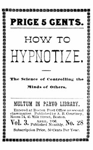 Book cover of "How to hypnotize : $b The science of controlling the minds of others"