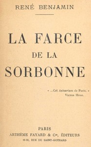 Book cover of "La farce de la Sorbonne"