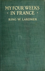 Book cover of "My four weeks in France"
