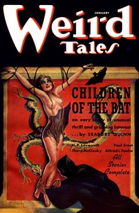 Book cover of "The thing on the door-step"