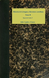 Book cover of "Historia de la lengua y literatura castellana, Tomo 2 : $b Época de Carlos V"