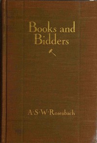 Book cover of "Books and bidders : $b The adventures of a bibliophile"