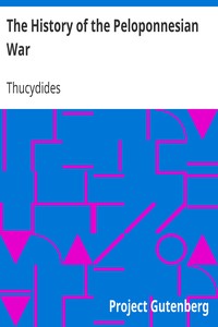Book cover of "The History of the Peloponnesian War"