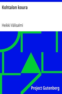 Book cover of "Kohtalon koura"