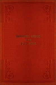 Book cover of "Historical record of the Eighty-seventh Regiment, or the Royal Irish Fusiliers : Containing an account of the formation of the regiment in 1793, and of its subsequent services to 1853"