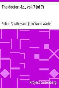 Book cover of "The doctor, &c., vol. 7 (of 7)"