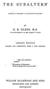Book cover of "The subaltern"