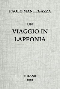 Book cover of "Un viaggio in Lapponia coll'amico Stephen Sommier"
