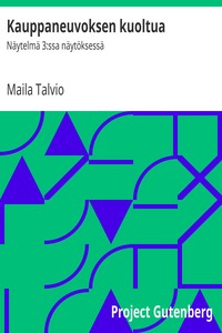 Book cover of "Kauppaneuvoksen kuoltua : $b Näytelmä 3:ssa näytöksessä"