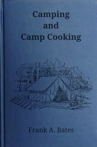 Book cover of "Camping and camp cooking"