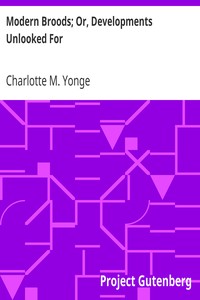 Book cover of "Modern Broods; Or, Developments Unlooked For"