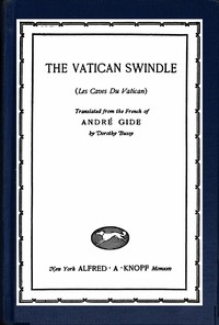 Book cover of "The Vatican swindle : $b (Les caves du Vatican)"