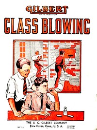 Book cover of "Experimental glass blowing for boys"