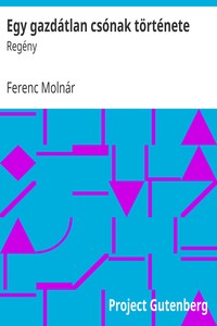 Book cover of "Egy gazdátlan csónak története : $b Regény"