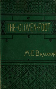 Book cover of "The cloven foot : $b A novel"