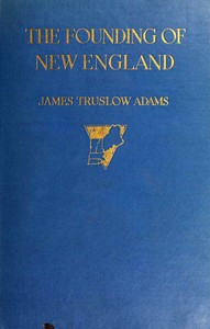 Book cover of "The founding of New England"