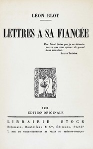 Book cover of "Lettres à sa fiancée"
