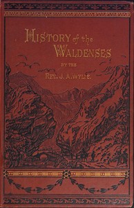 Book cover of "History of the Waldenses"