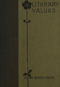 Book cover of "Literary values, and other papers"