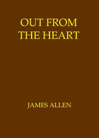 Book cover of "Out from the heart"