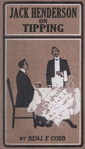 Book cover of "Jack Henderson on tipping"