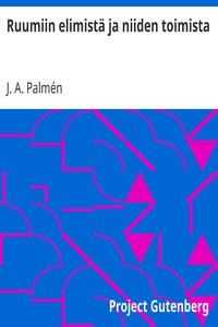 Book cover of "Ruumiin elimistä ja niiden toimista"