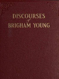 Book cover of "Discourses of Brigham Young"