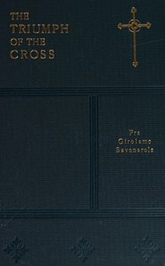 Book cover of "The triumph of the cross"