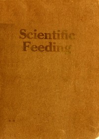 Book cover of "Vegetarian supplement to Scientific feeding"