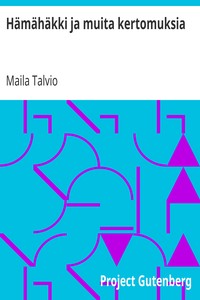 Book cover of "Hämähäkki ja muita kertomuksia"