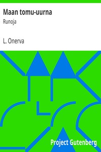Book cover of "Maan tomu-uurna : Runoja"